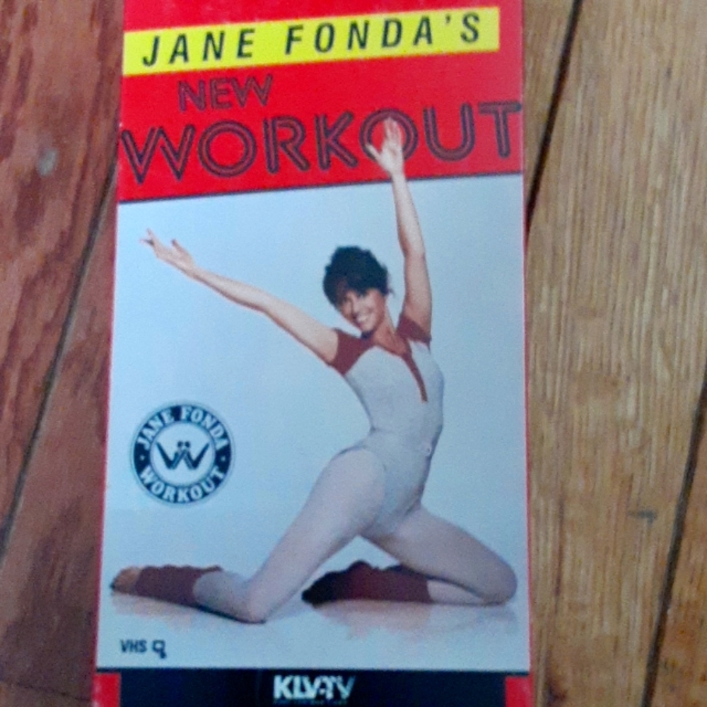 Vintage Jane Fonda workout dvd